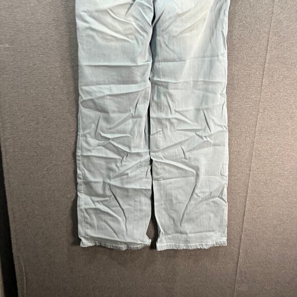 Belle by Kim Gravel Regular Primabelle Wide Leg Jeans Light Wash, Reg 8 - Picture 5 of 12